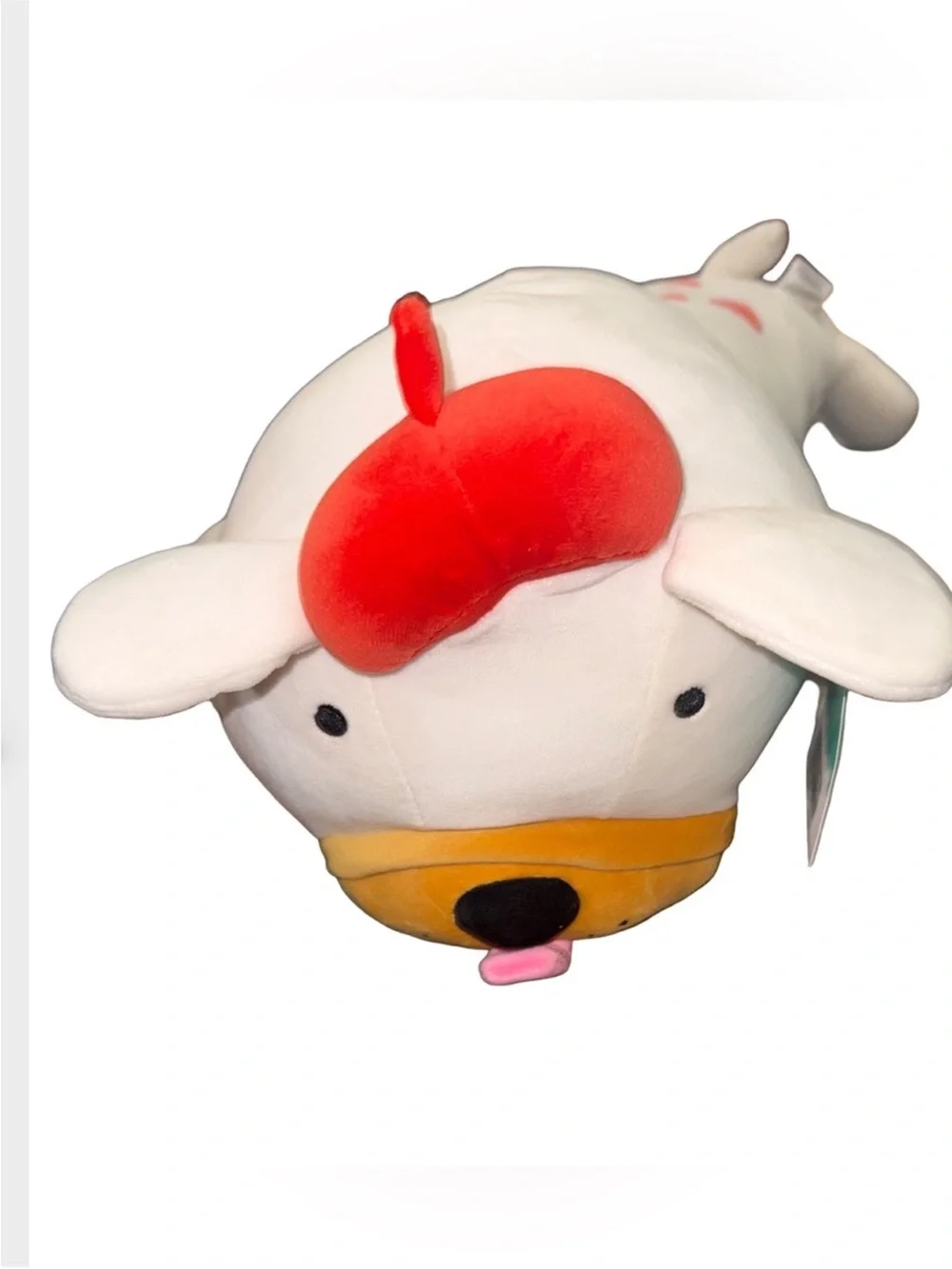 Pillowfort - Frenchie Kids' Long Weighted Plush Throw Pillow Cream new